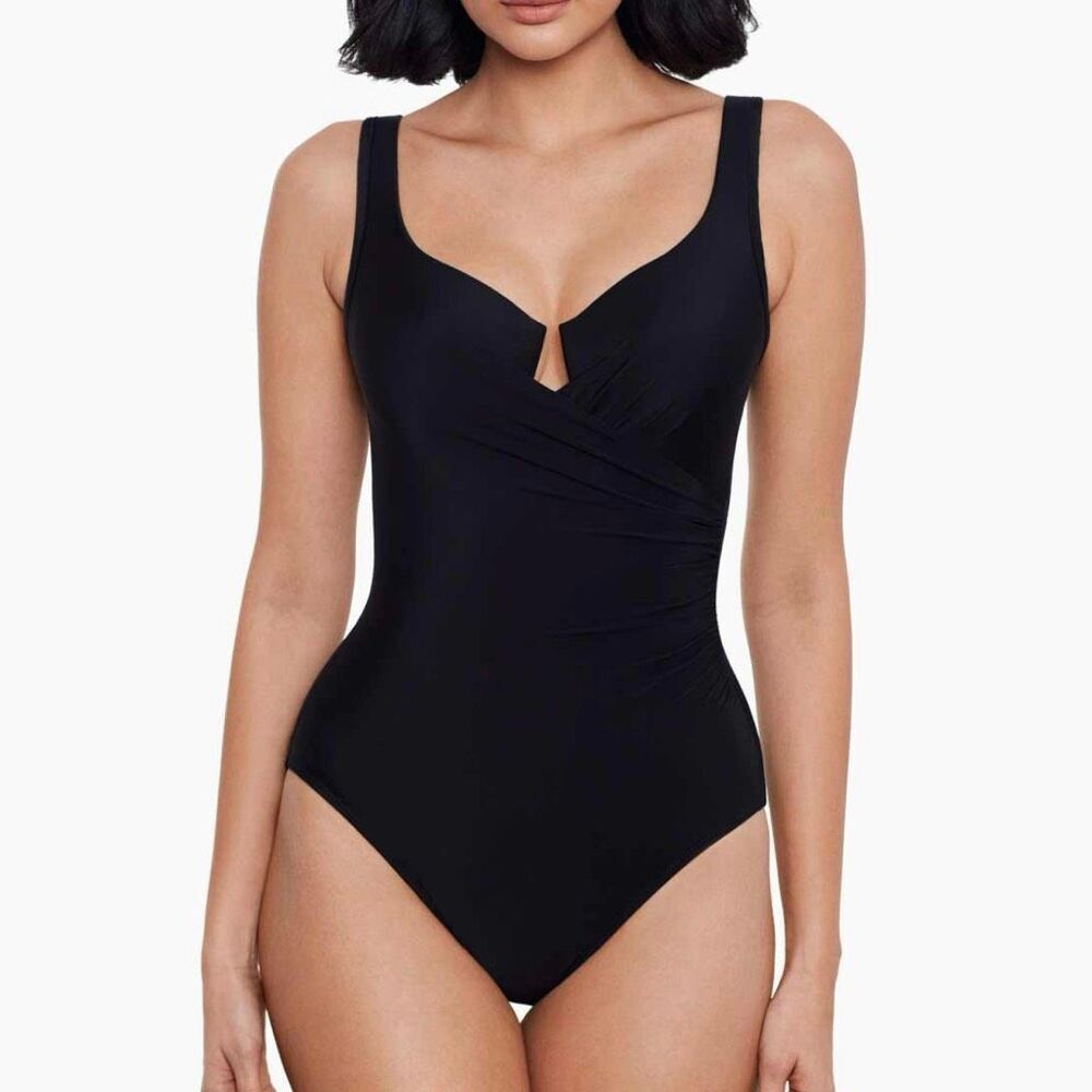 Miraclesuit Black Must Have Escape One Piece Swimsuit 16